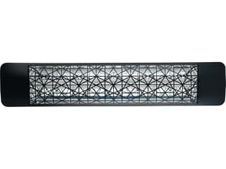 Eurofase Heating 1500 Watt Plug-In Electric Infrared Single Element Patio Heater Decor Plate Astra 120V