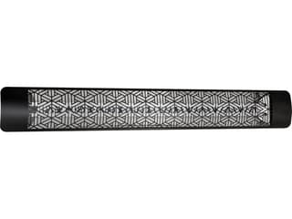 Eurofase Heating 304 Stainless Steel 61 Inch Single Element 3000 Watt 480V Electric Outdoor Patio Heater