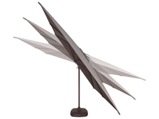Treasure Garden 10 Foot AG25TSQR Square Cantilever Outdoor Patio Umbrella
