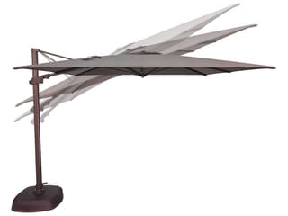 Treasure Garden Special Order Sunbrella 10 Foot AG25TSQR Square Cantilever Patio Umbrella