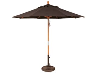 Treasure Garden Market Wood Umbrella