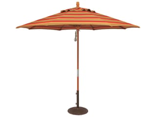 Treasure Garden Market Wood Umbrella - Thumbnail 2