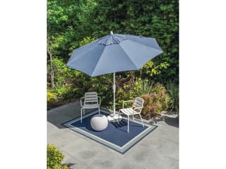Treasure Garden Quick Ship Market Aluminum 9 Foot Octagon Auto Tilt Crank Lift Patio Umbrella