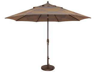 Treasure Garden Special Order Sunbrella Market Aluminum 11 Foot Octagon Auto Tilt Crank Lift Outdoor Patio Umbrella