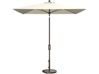Treasure Garden Market Aluminum Flex 7.5' Square Crank Lift Umbrella