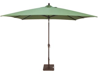Treasure Garden 8 x 10 Foot Rectangular Sunbrella Market Umbrella | PatioLiving Treasure Garden 8 x 10 Foot Rectangular Sunbrella Market Umbrella | PatioLiving