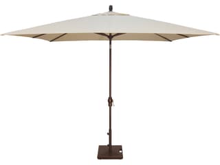 8 by 10 rectangular sunbrella patio umbrella Treasure Garden 8 x 10 Foot Rectangular Sunbrella Market Umbrella