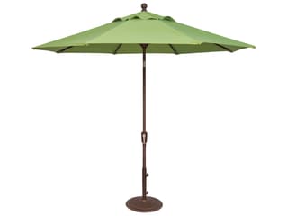 Treasure Garden Special Order Sunbrella Market Aluminum 9 Foot Crank Lift Push Button Tilt Patio Umbrella
