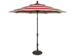 Treasure Garden Special Order Sunbrella Market Aluminum 9 Foot Crank Lift Push Button Tilt Patio Umbrella