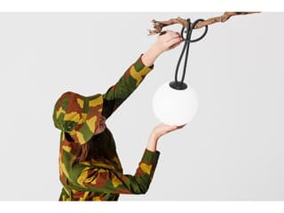Fatboy Outdoor Bolleke Hanging Lamp in Anthracite