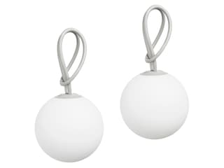 Fatboy Outdoor Bolleke Hanging Lamp Duo Pack in Light Grey