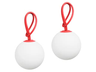 Fatboy Outdoor Bolleke Hanging Lamp Duo Pack in Red