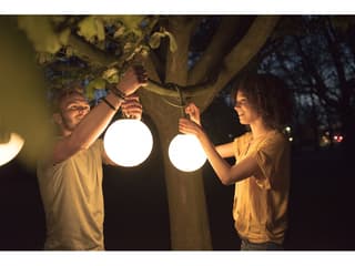 Fatboy Outdoor Bolleke Hanging Lamp Duo Pack in Red