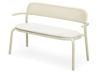Fatboy Outdoor Toni Bankski Bench Pillow in Mist