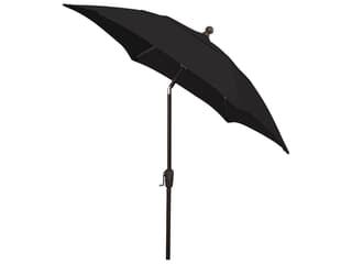 Fiberbuilt Patio Umbrellas Quick Ship Home 7.5 Foot Hexagon Aluminum Patio Umbrella