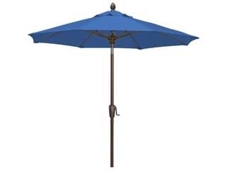 Fiberbuilt Quick Ship Market Crank 7.5 Foot Octagon Aluminum Outdoor Patio Umbrella