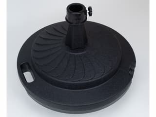 Fiberbuilt Round Resin Umbrella Base with Rollers - Thumbnail 4