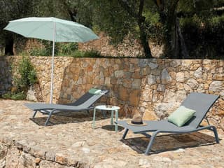 Fermob Alize Aluminum Sling Lounge Set