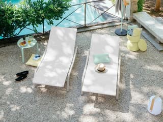 Fermob Alize Aluminum Sling Lounge Set