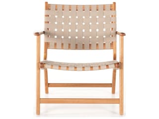 Four Hands Outdoor Jevon Chair Auburn Eucalyptus