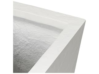 Four Hands Outdoor Koto Planter Small Textured White Concrete