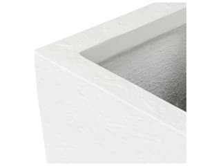 Four Hands Outdoor Koto Planter Tall Textured White Concrete