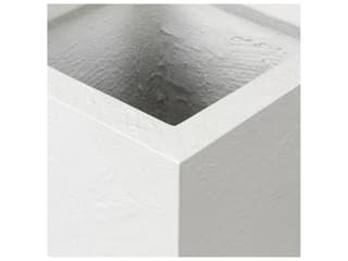 Four Hands Outdoor Koto Planter Tall Textured White Concrete