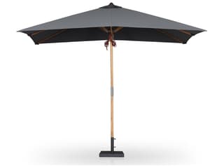 Garwood Baska Arashi Graphite Fine Sanded Teak Umbrella