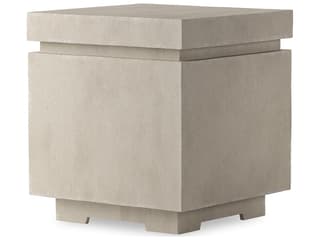 Falco Posen 20-Inch Square Concrete End Table Natural