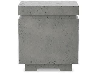 Four Hands Outdoor Falco Posen Pewter Concrete Square End Table