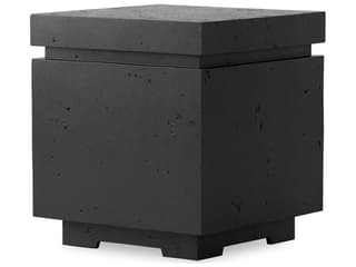 Posen Square Propane Enclosure in Textured Ebony