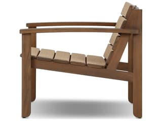 Four Hands Outdoor Isolde Chair Faux Hyacinth