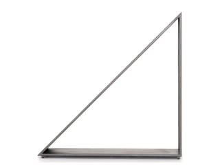 Four Hands Outdoor Element Coated Gunmetal Nero Firewood Storage