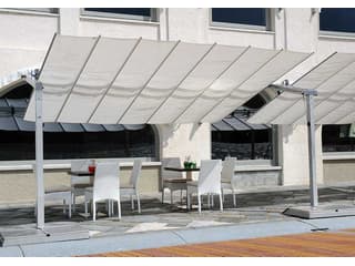 FIM Flexy Aluminum 10 x 16 Foot Rectangular Offset Outdoor Umbrella