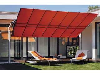 FIM Flexy Aluminum 8 x 16 Foot Rectangular Offset Outdoor Patio Umbrella