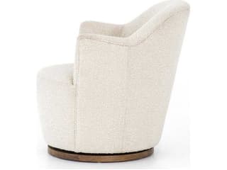 Four Hands Westgate Aurora Swivel Cream Fabric Accent Chair