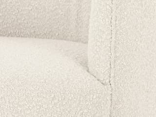 Four Hands Westgate Aurora Swivel Cream Fabric Accent Chair