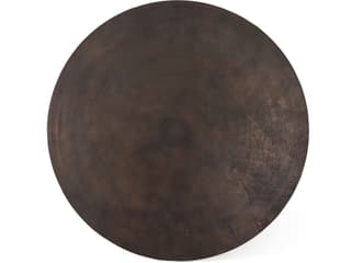 Four Hands Marlow Simone Round Metal Antique Rust Dining Table