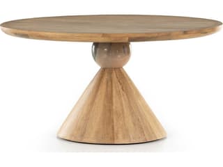 Merritt Bibianna Smoked Honey Blush Dining Table