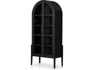 Tolle Cabinet Irondale Arched Display Cabinet