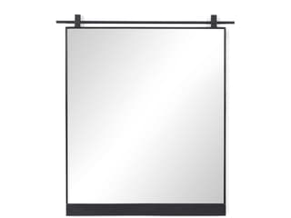 Four Hands Hutton Chico Antiqued Iron Rectangular Small Mirror