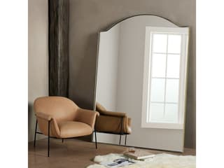 Four Hands Asher Jacques Antique Brass Floor Mirror