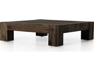 Abaso Coffee Table Square Rustic Oak