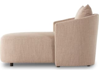Four Hands Centrale Farrah Alcala Fawn Upholstered Chaise Lounge