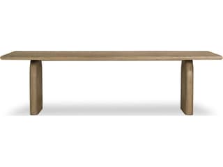 Four Hands Thompson Sorrento Rectangular Wood Aged Drift Mindi Dining Table