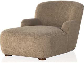 Kadon Chaise Lounge Sheepskin Camel