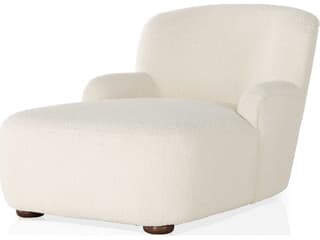 Four Hands Norwood Kadon Sheepskin Natural Chaise Lounge