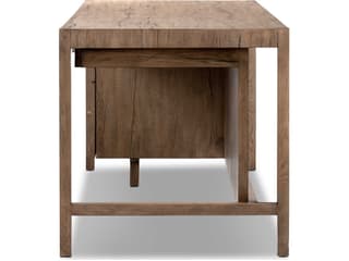 Four Hands Haiden Suspension Rustic Grey Veneer Oak Wood Secretary Desk