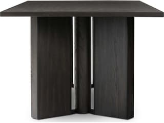 Four Hands Haiden Rectangular Wood Smoked Black Veneer Dining Table