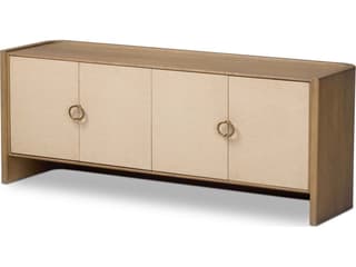Four Hands Callahan 72" Sandy Oak Veneer Media Console